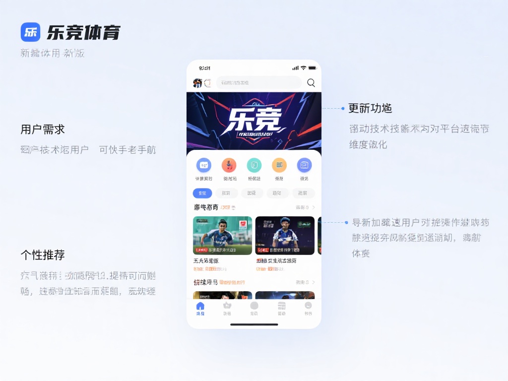 乐竞体育新版本的更新聚焦于用户需求，通过技术手段对