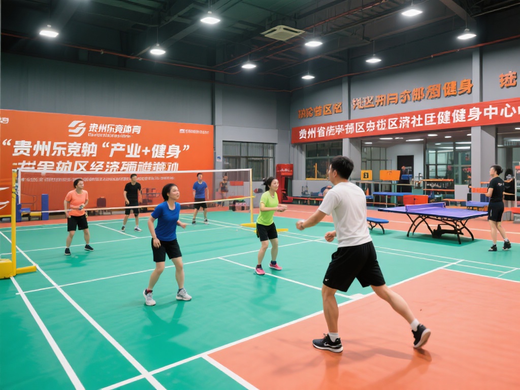 此外，贵州乐竞体育还注重全民健身的推广。他们在全省